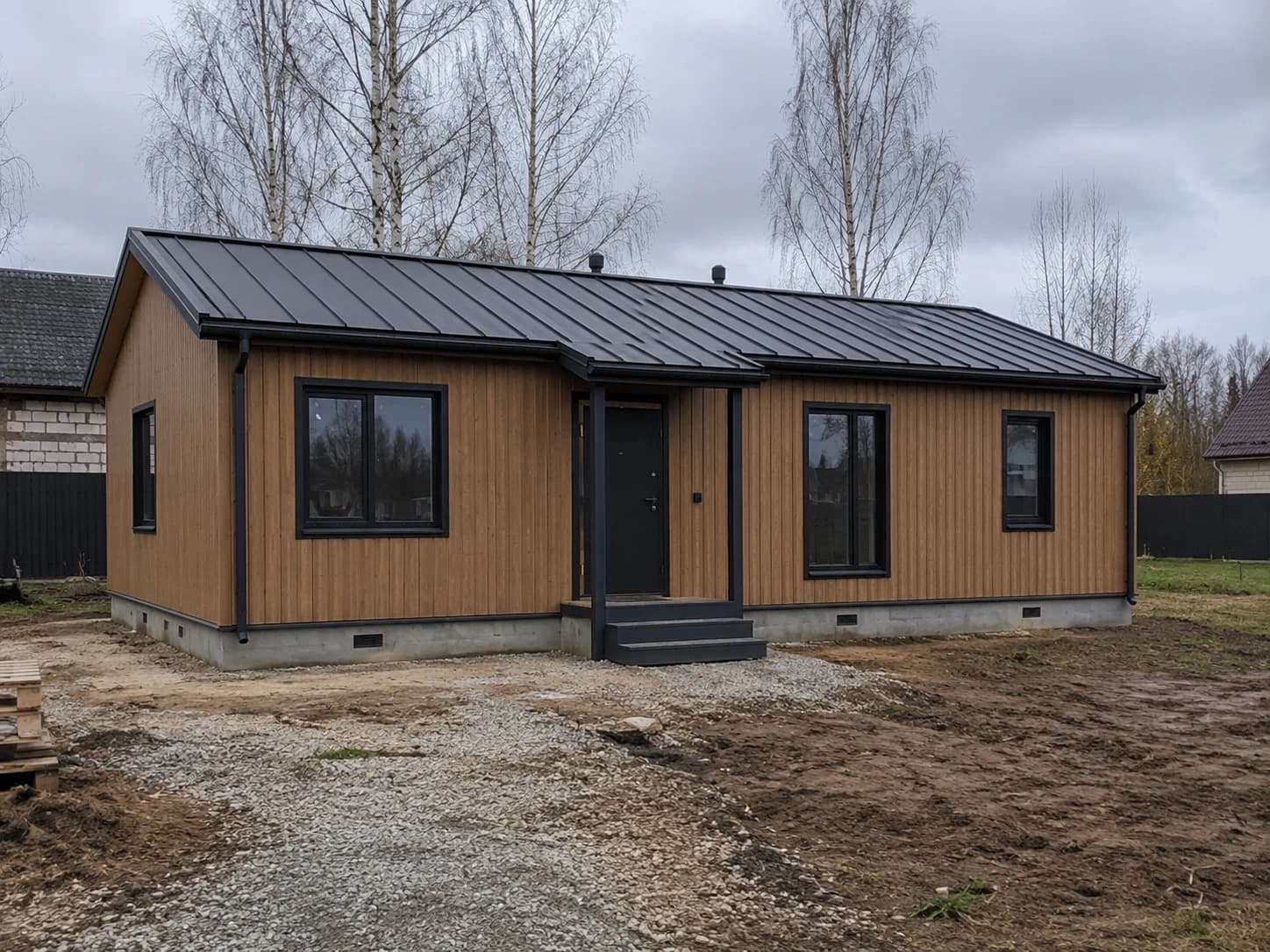 Готовый загородный дом NordWood